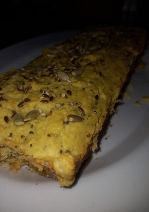Una foto de Pan de garbanzos sin harina