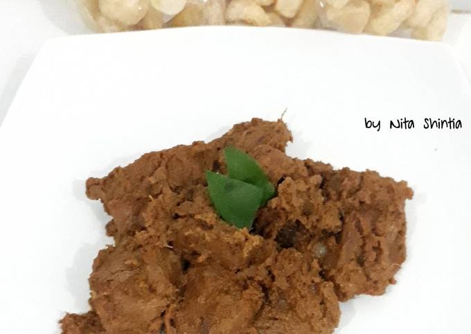 Rendang Daging (bumbu giling)