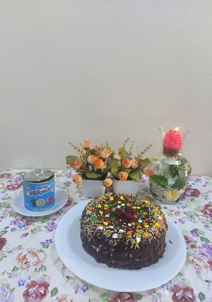 A picture of Dates Chocolate cake.