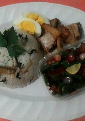 Foto resep Nasi Bekepor Sambal Raja khas Kalimantan Timur