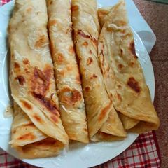 A picture of Soft layered chapati.