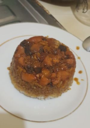 Foto resep Nasi Tim Ayam Bahagia