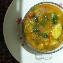 A picture of Aalo,matar,tamatar ki sabji.