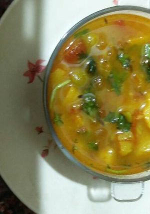 A picture of Aalo,matar,tamatar ki sabji.