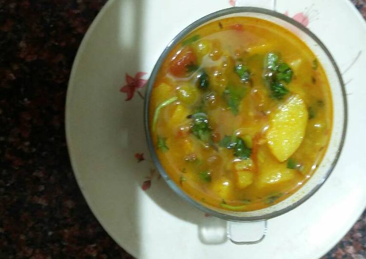 Step-by-Step Guide to Make Favorite Aalo,matar,tamatar ki sabji