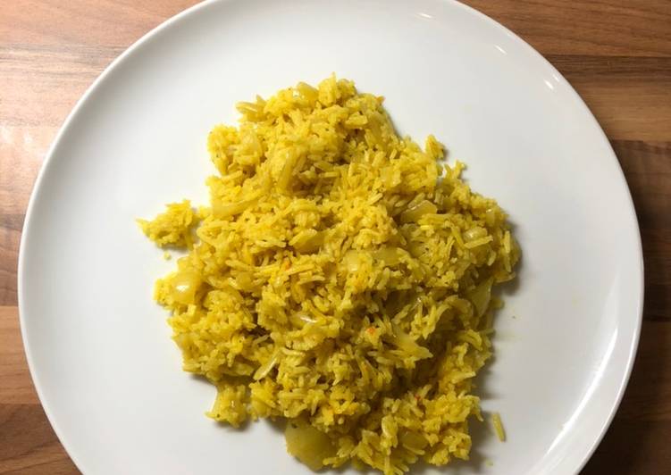 Steps to Make Quick Special Pilau Rice