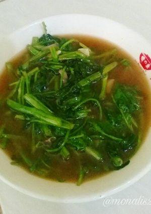 Foto resep Kangkung Kuah Saos Tiram Ala Anak Kos