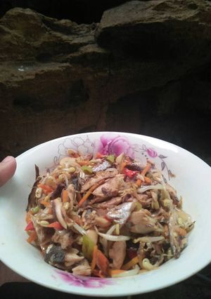 Foto resep Tumis pindang tauge wortel