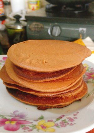 Hình của món Bánh pancake cacao.