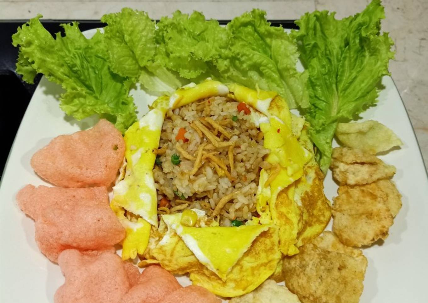 Nasi Goreng Teri Asin