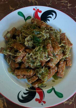 Foto resep Tempe Teri sambel ijo
