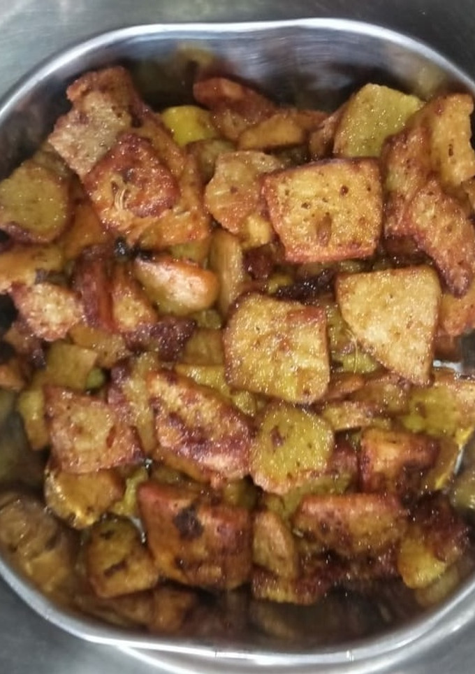 சேனைக்கிழங்கு வறுவல்(Senaikilanku varuval recipe in tamil) செய்முறை முக்கிய புகைப்படம்