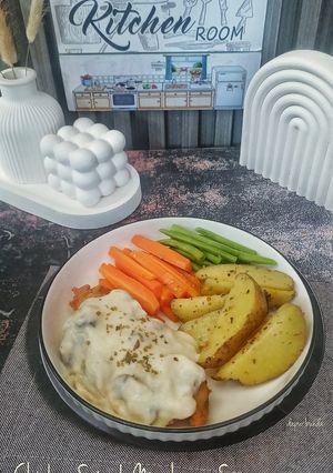 Foto resep Chicken Steak Mushroom Sauce