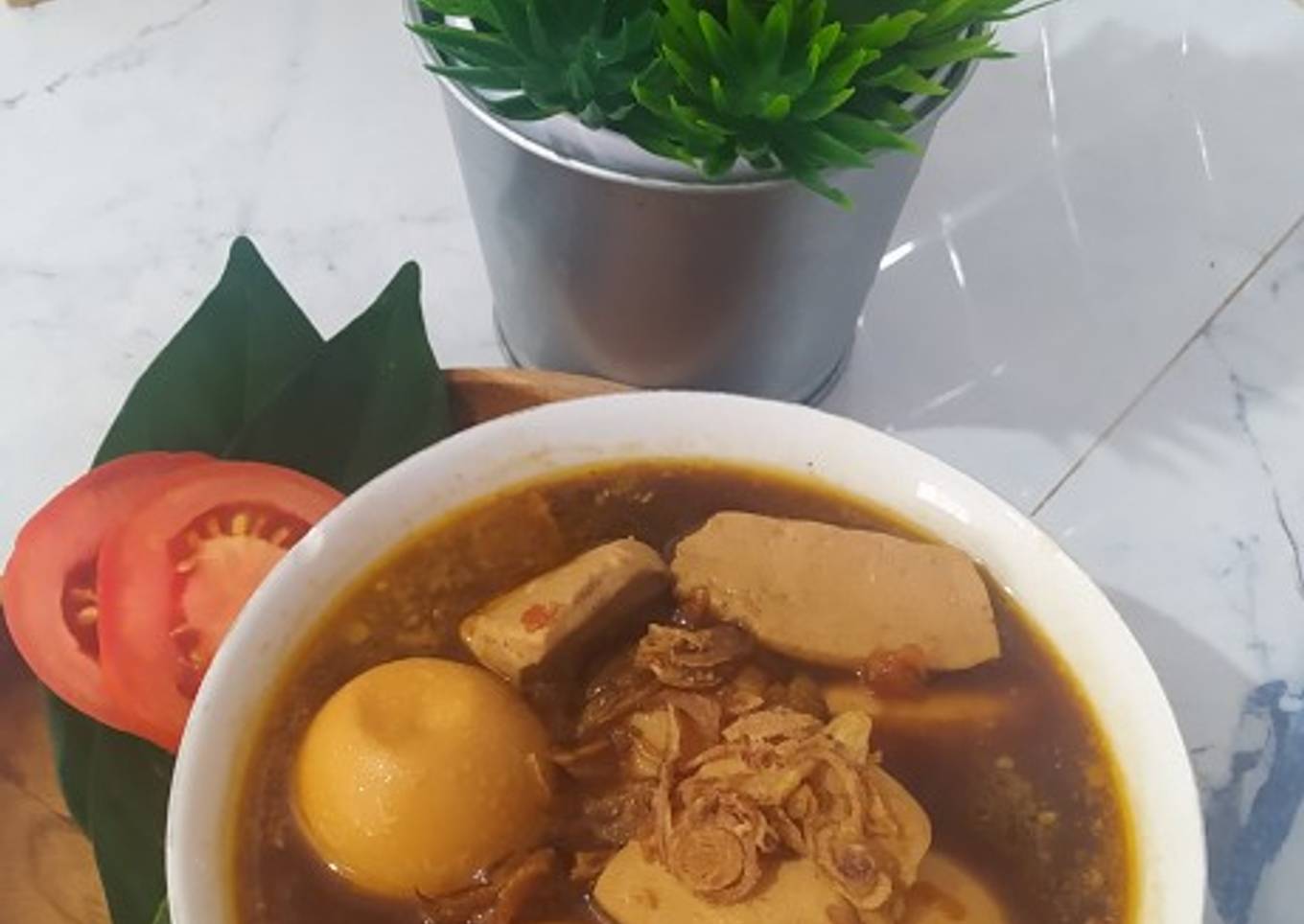 Semur Telur Tahu, kesukaan anak anakku