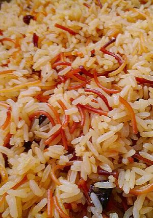 Una foto de Arroz árabe