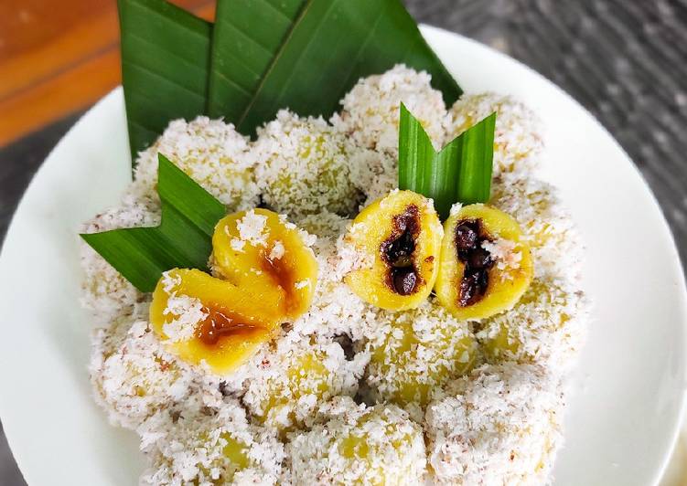 Resep 95. Klepon Labu Kuning, Bisa Manjain Lidah