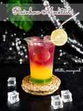 Rainbow Mocktail ala Bartender