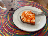 Pan con queso crema y ají
