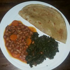 A picture of Fried beans #4weekschallenge #charityrecipe.