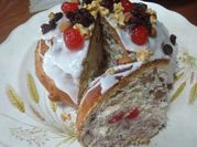 Una foto de pan dulce genovés