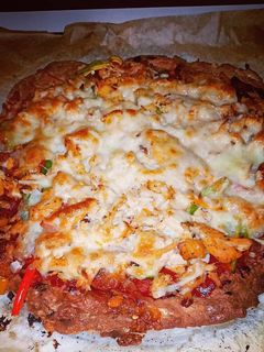 Una foto de Pizza sin gluten/low carb/keto/paleo