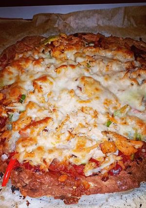 Una foto de Pizza sin gluten/low carb/keto/paleo