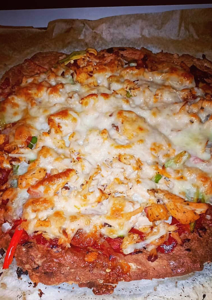 Una foto de Pizza sin gluten/low carb/keto/paleo