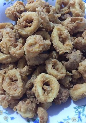 Foto resep Cumi goreng tepung