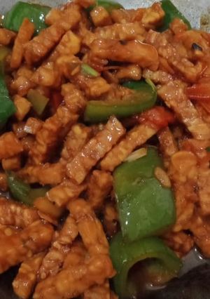Foto resep Tempe Paprika