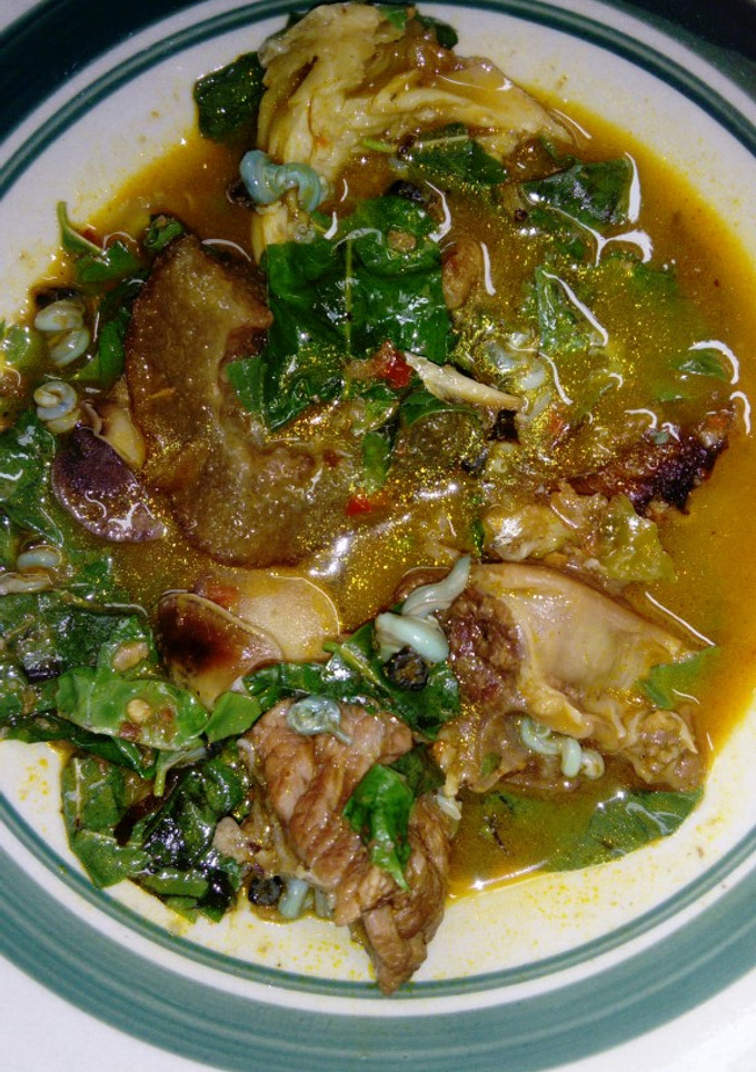 A picture of Simple Uha soup.