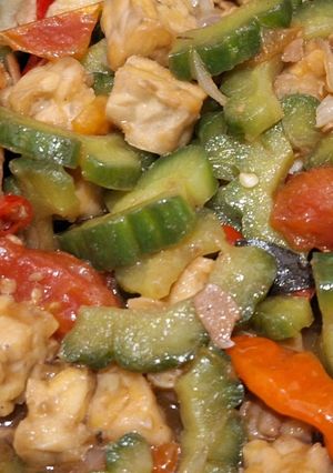 Foto resep TUMIS PARE TEMPE BUMBU TAUCO ▪︎