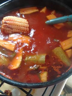 Una foto de Mole de olla