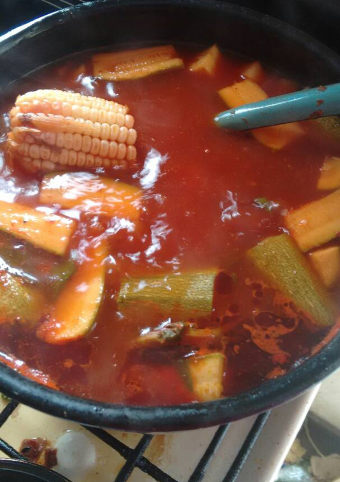 Una foto de Mole de olla