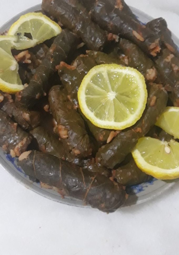صورة لوصفة ملفوف ورق عنب او يبرق 😋😋😋