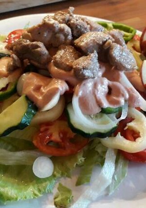 Cézár saláta másképpen recept fotója
