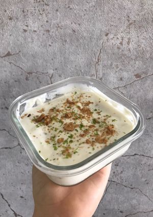 Una foto de Postre de limón saludable