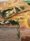 Scallion (or Green Onion) and Hard-Boiled Egg Empanada