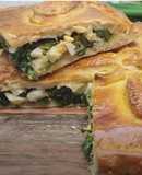 Scallion (or Green Onion) and Hard-Boiled Egg Empanada