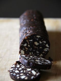 Una foto de Salchichón de chocolate