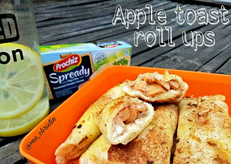Apple toast roll ups (apple pie versi mudah)