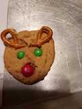 Peanut Butter Rudolph Cookies