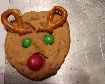 Without Fail Make Recipe Peanut Butter Rudolph Cookies Practical Delicious