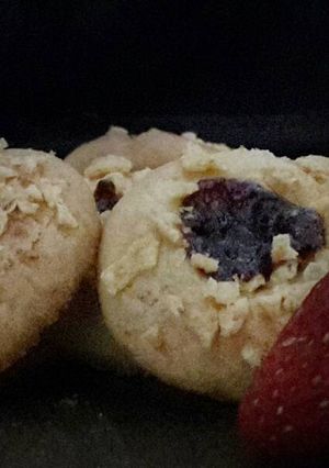 Foto resep Strawberry Tar cookies