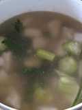 Sup gambas putih telur