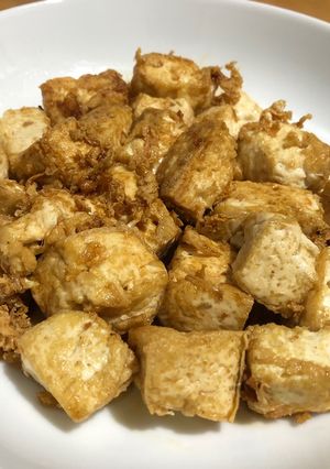 酥炸板豆腐 的食譜成品照片
