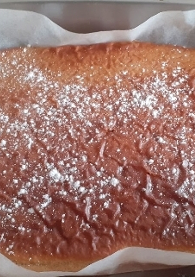 Una foto de Bizcocho de yogur de galletas
