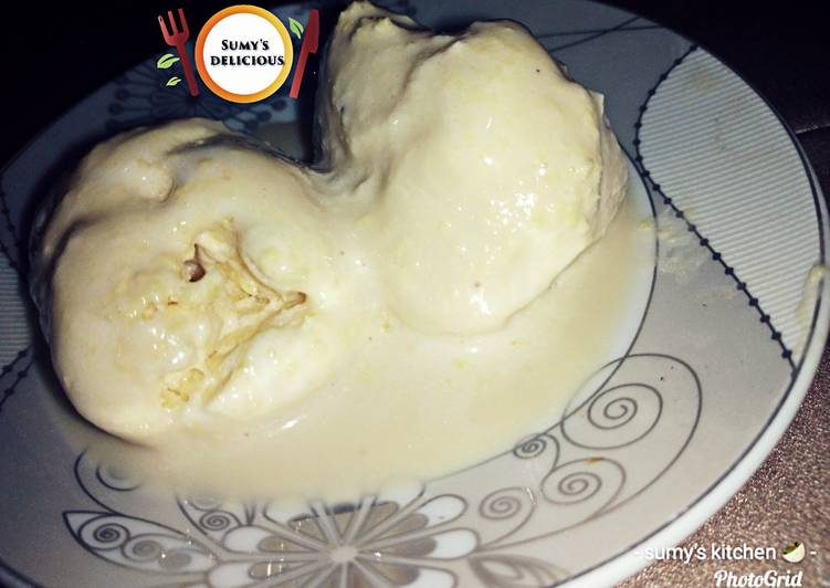 Simple Way to Prepare Perfect Ice cream Cooking Basics for Newbies