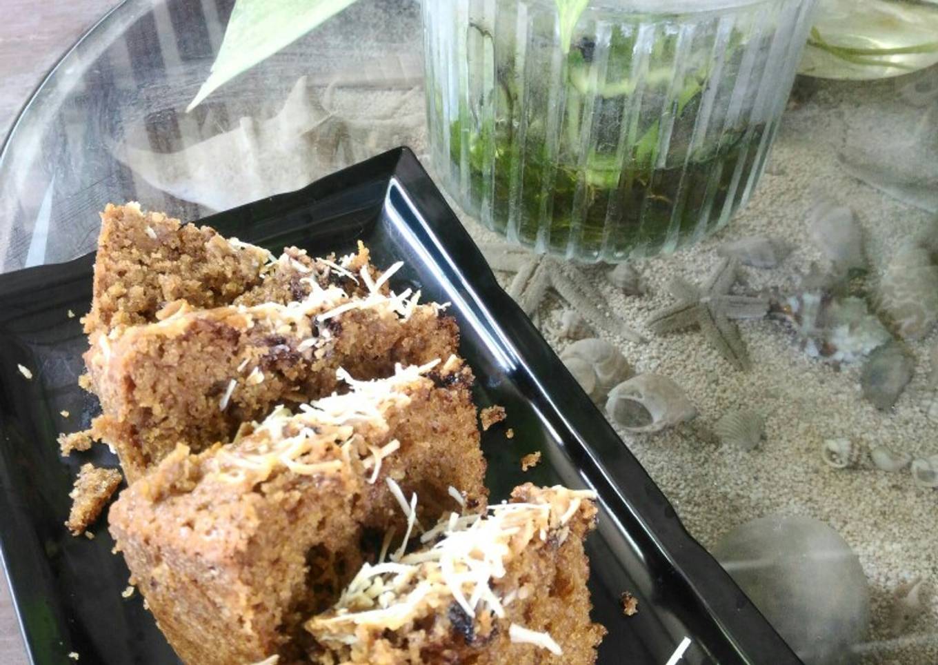 092. White coffee Banana Cake (Tanpa Mixer)