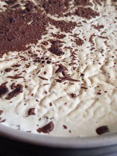 O poză a rețetei Panna cotta cu cafea și ciocolată.