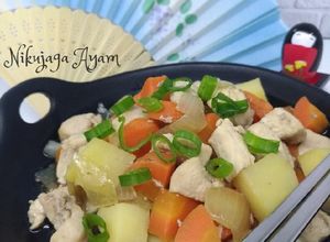 Foto resep Nikujaga Ayam